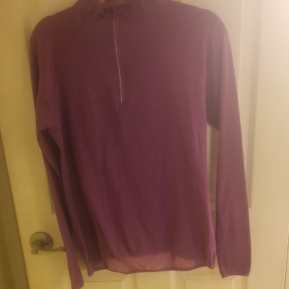 Avia Purple Quarter-Zip Sweatshirt